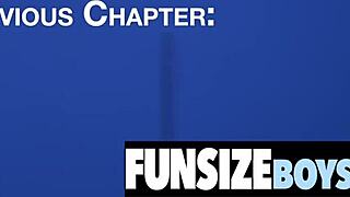 Watch that tight asshole stretch! Massive cock pounding black twink