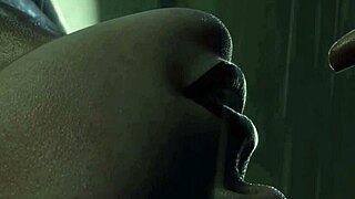 sexy girl gets warm cum facial 😏 3d hot sex