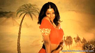 Happiness is just a moment away in this exotic oriental dance with music.