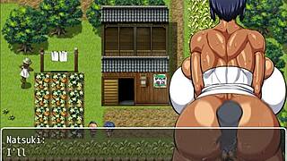 Tanned girl natsuki hentai game ep 18 fucked all night long by the perverted ghost