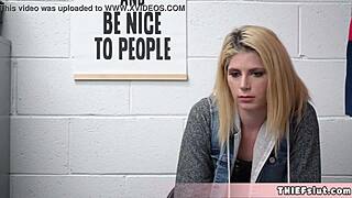 i'm cute blonde teen madison who cant stop stealin stuff