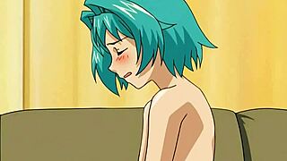 Young twin hentai girls in uncensored threesome creampie