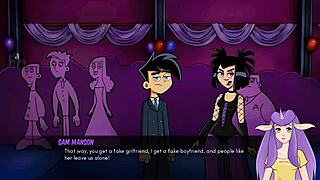 Danny phantom amity park redux goth handjob