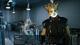 she begs to be fertilized in this hentai game