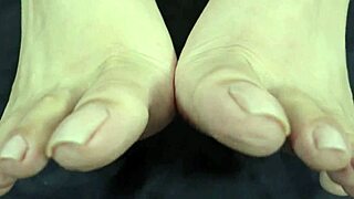 Teasing Feet Play Contrasts with Intense Ass Fucking