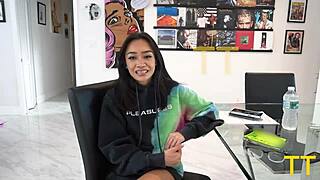 Petite Asian Slut Loses Race, Gets Fat Cock Doggystyle