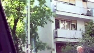 Brunette Enjoys Threesome Group Fun