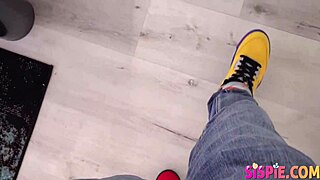 my stepsister michelle anthony does a hot striptease 😏