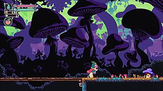 Hot Monster Girl Femdom Drains Balls in Pixel Game