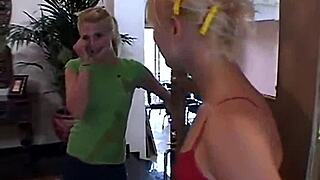 Amateur Teen Lesbians Feel Intense Heat And Heavy Teasing