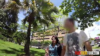 Big Tits Latina Sucking My Huge Cock Sloppy Pov