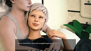 Hot sex happens in public lake with 3d cartoon characters