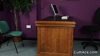 Nasty Honey Receives Facial Cumshot And Eats Semen