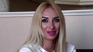 blonde casting for porn actress 😏