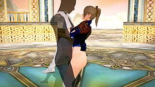 watch this kinky soul calibur hentai with young japanese beauties in fantasy sex