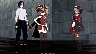 hololewd manager part 3 continues with huge boobs