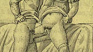 vintage erotic drawings from antique anime hentai cartoons