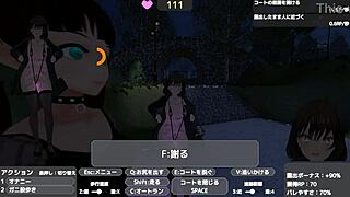 sereka exposes under coat outdoors 😳