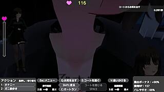 sereka exposes under coat outdoors 😳