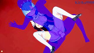 Emilia, Rem, And Subaru Natsuki Get Intense In Re Zero Hentai