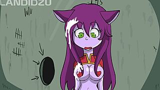 The 3 Yordelis in an intriguing anime hentai cartoon furry adventure.