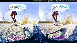 I Watch Vr 3d Foot Girl Trailer With Shoeplay And Crushing Nylons