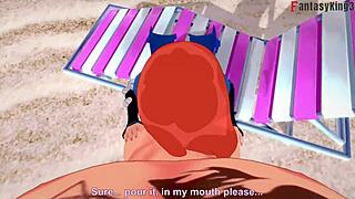 Gwen Tennyson Bikini POV in Sheer Ben10 Fantasy