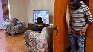 Stranger sneaks in to bang my boyfriend secretly