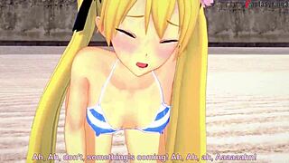 Marie Rose's Intense Beach Fucking Passion