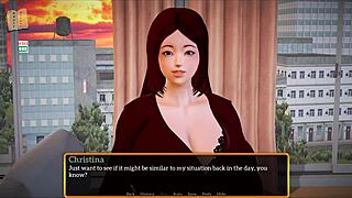 busty young babe in public college shower game part 2