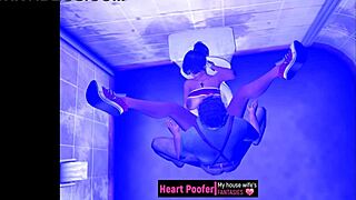 Paying The Rent And Utilities In Cartoon Sex Scene.