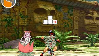 Want to taste toffi-sama in this 2d hentai monster battle game?