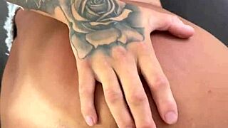 incredible anal fucking huge creampie portions from asshole