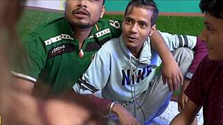 i shared my stepdaughter with local boys at the party, rough doggystyle fun with vagina