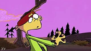 Kevin pounds Nazz hard in wild animated hentai scene