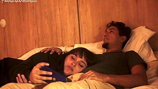 Black metal fan gets piped in both holes and cum covered - no mercy sex?