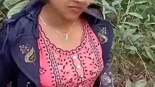Bangladeshi stepsis fucked in jungle with clear audio