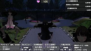 sereka exposes under coat outdoors 😳