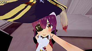 hololewd manager part 3 continues with huge boobs