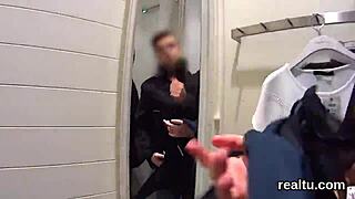 Czech teen ripped clothes in mall seduction and hardcore POV plowing!