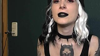 german femdom dominates old husband in cuckold story