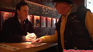 redlight eurobabe masturbates after sex with hooker