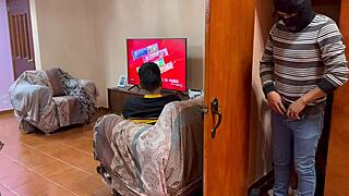 Stranger sneaks in to bang my boyfriend secretly