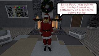 santa requests royal bbc for christmas, featuring long legs?