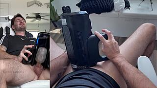 Feeling Excited Trying My New Xspacecup Xt5 Auto-Stroker for the First Time