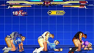 chun-li explores six intense positions in this hentai adventure, unleashing cumshots and wild sex scenes
