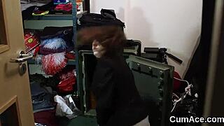 Nasty Honey Receives Facial Cumshot And Eats Semen