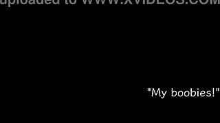 Stranded in space, chatting with curvy girls about huge boobs