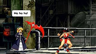 Want to taste toffi-sama in this 2d hentai monster battle game?