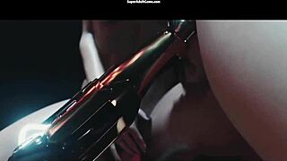 Cyberpunk Judy Shares Cock with Best Friend in 3D Realistic Gameplay